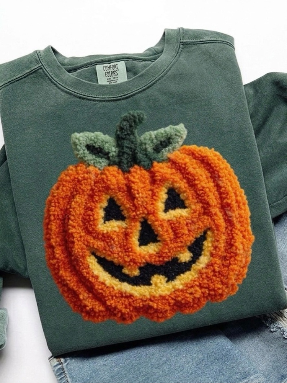 Jack-o’-lantern Graphic Sweatshirt